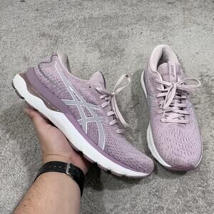 ASICS Gel-Nimbus 24 Running Shoes Women's Size 10.5 Barely Rose Pink Sneakers